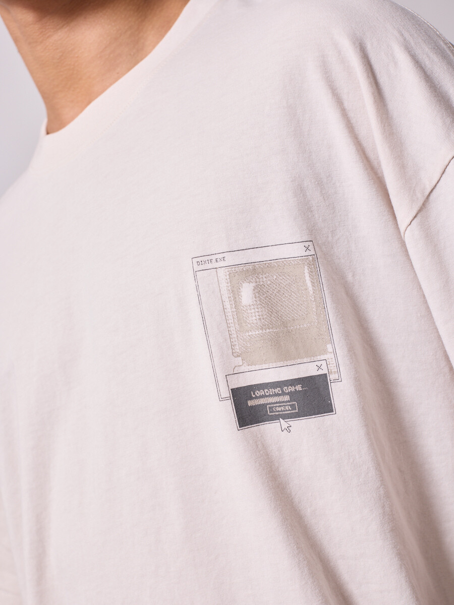 T-SHIRT GASTEL DIXIE Beige