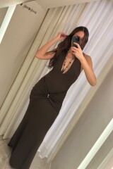 Vestido Perla Chocolate