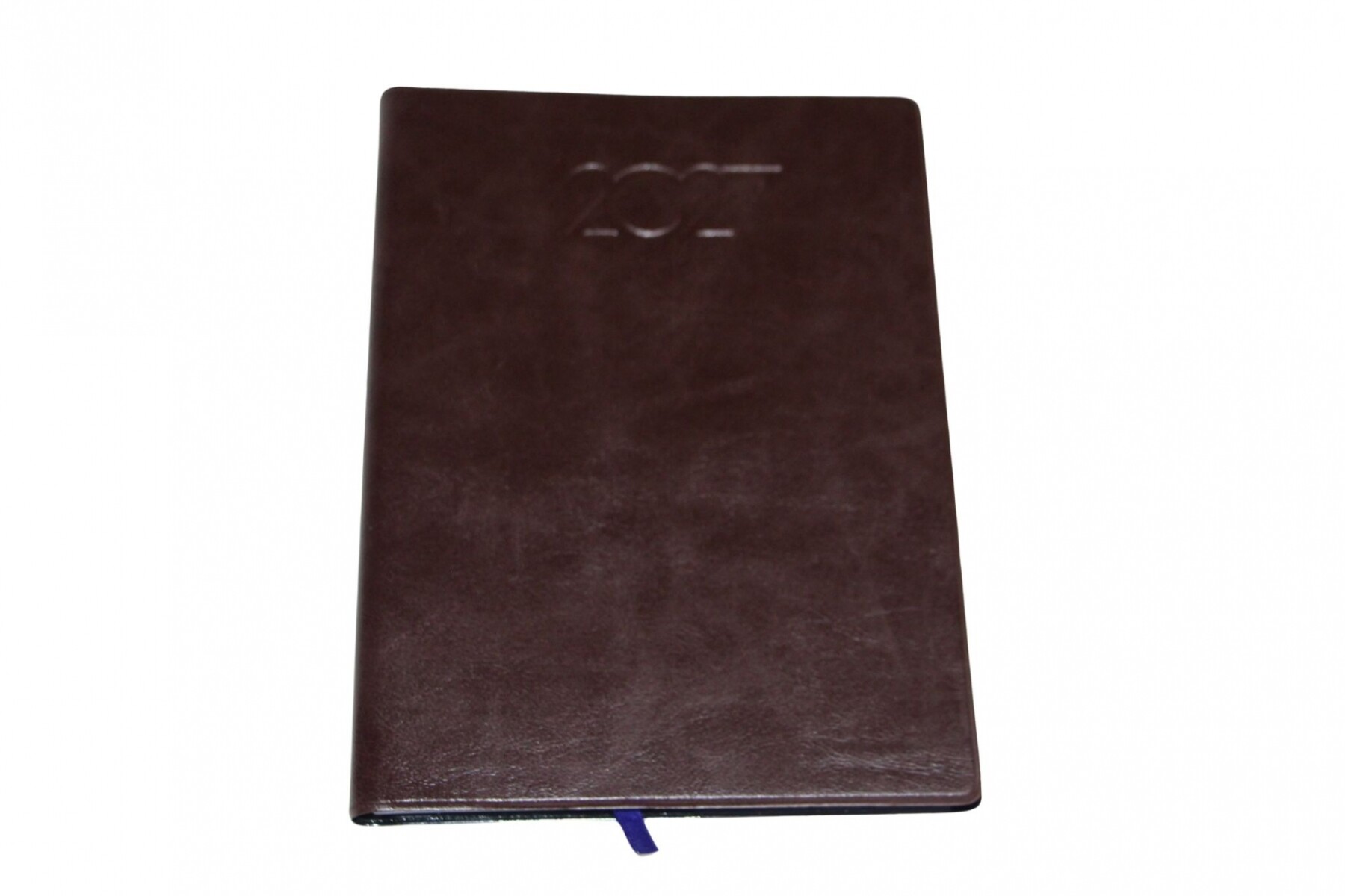 AGENDA ABEZETA 200 CLASICA DEL AÑO TAPA FUNDA - COLOR MARRON OSCURO 