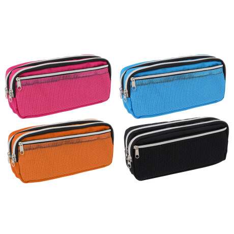 CARTUCHERA TELA RECTANGULAR BOLSILLO CARTUCHERA TELA RECTANGULAR BOLSILLO