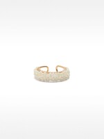 Anillo Con Abalorios blanco