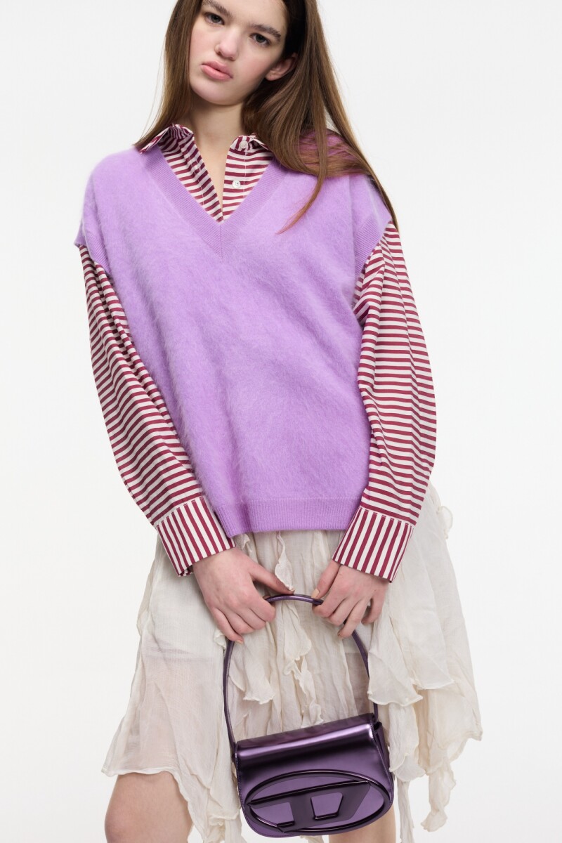 SWEATER SIN MANGAS Violeta