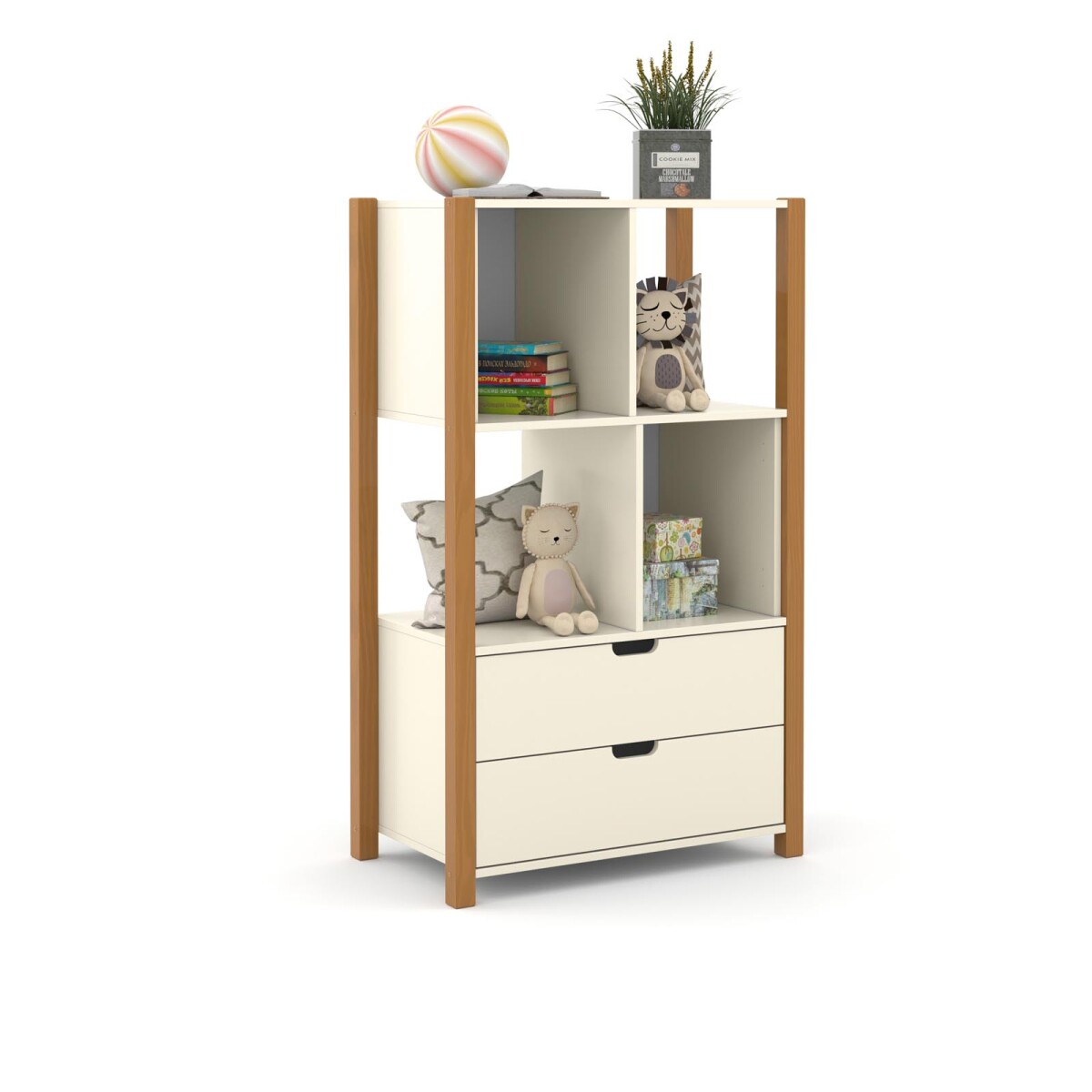 ORGANIZADOR - MDF BLANCO TESS/GOLD KIDS 