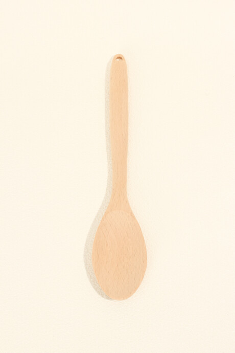 Menaje Utensillos Cuchara Madera Color Unico