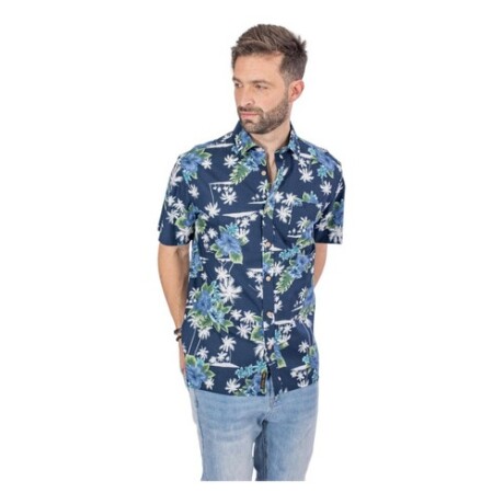 Camisa estampada UFO Maui Verde XL