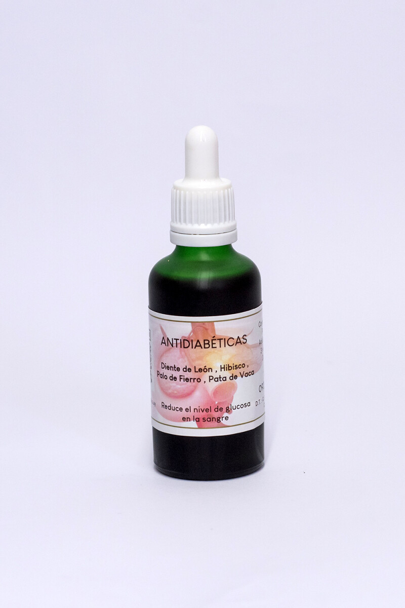 Gotas Antidiabéticas (Diente de León, Hibisco, Palo de Fierro y Pata de Vaca) · 50ml Gotas Antidiabéticas (Diente de León, Hibisco, Palo de Fierro y Pata de Vaca) · 50ml