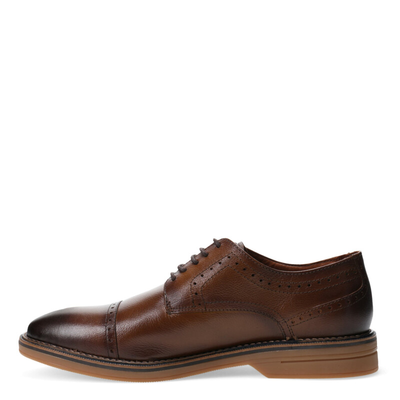 Zapatos de Hombre Democrata SQUAD acordonado Tan