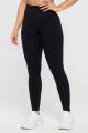 Legging Seamless Scrunch Mujer Black