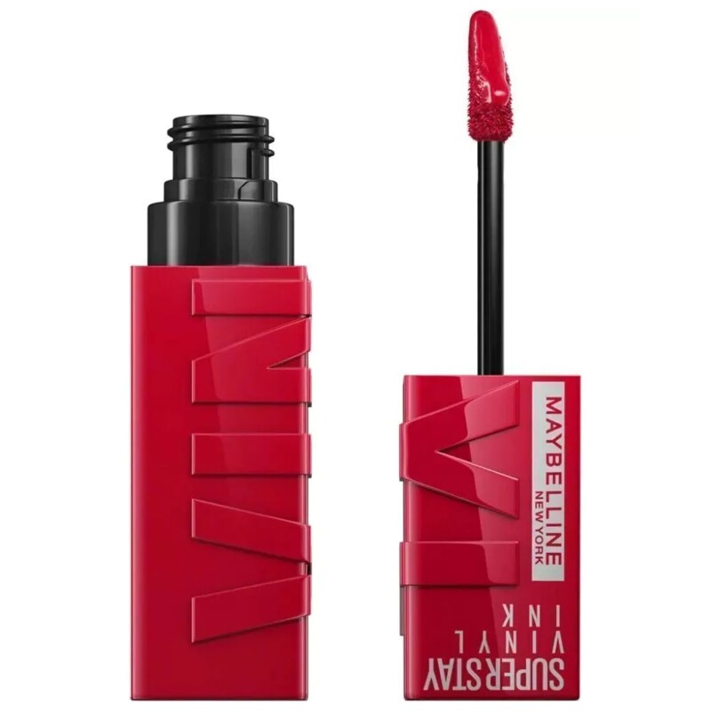 Labial Líquido Brillante Maybelline stay Vinyl Ink WICKED
