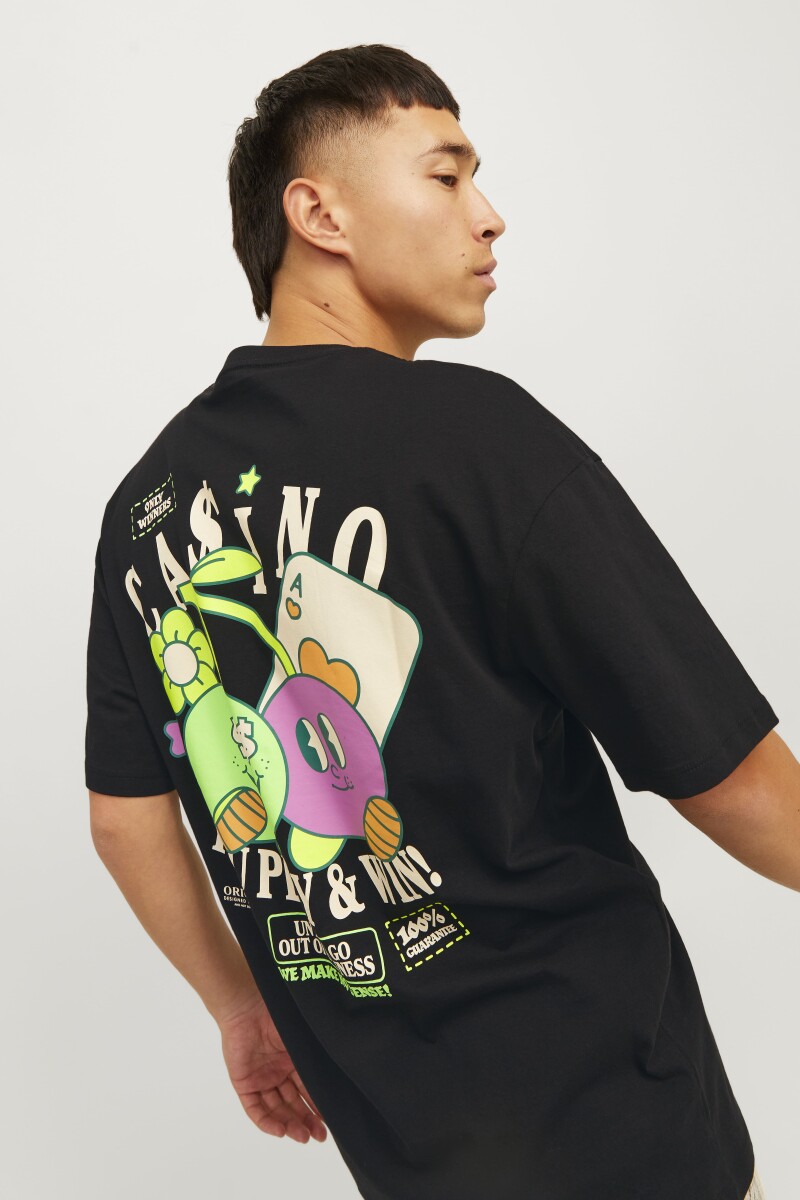 CAMISETA CASINO Black