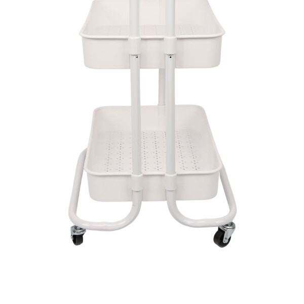 Carrito Organizador Cocina 3 Estantes Carro Con Ruedas Almacenamiento Imback Color Blanco Carrito Organizador Cocina 3 Estantes Carro Con Ruedas Almacenamiento Imback Color Blanco