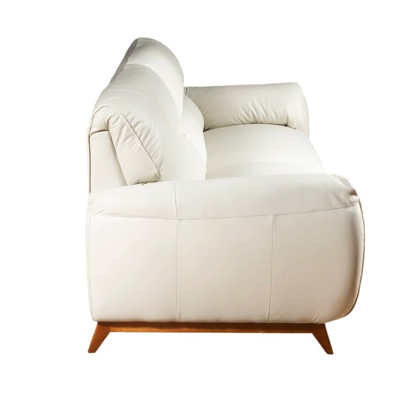 SOFA 3 CUERPOS - 100% CUERO - MODELO PUERTO - COLOR PERLA SOFA 3 CUERPOS - 100% CUERO - MODELO PUERTO - COLOR PERLA