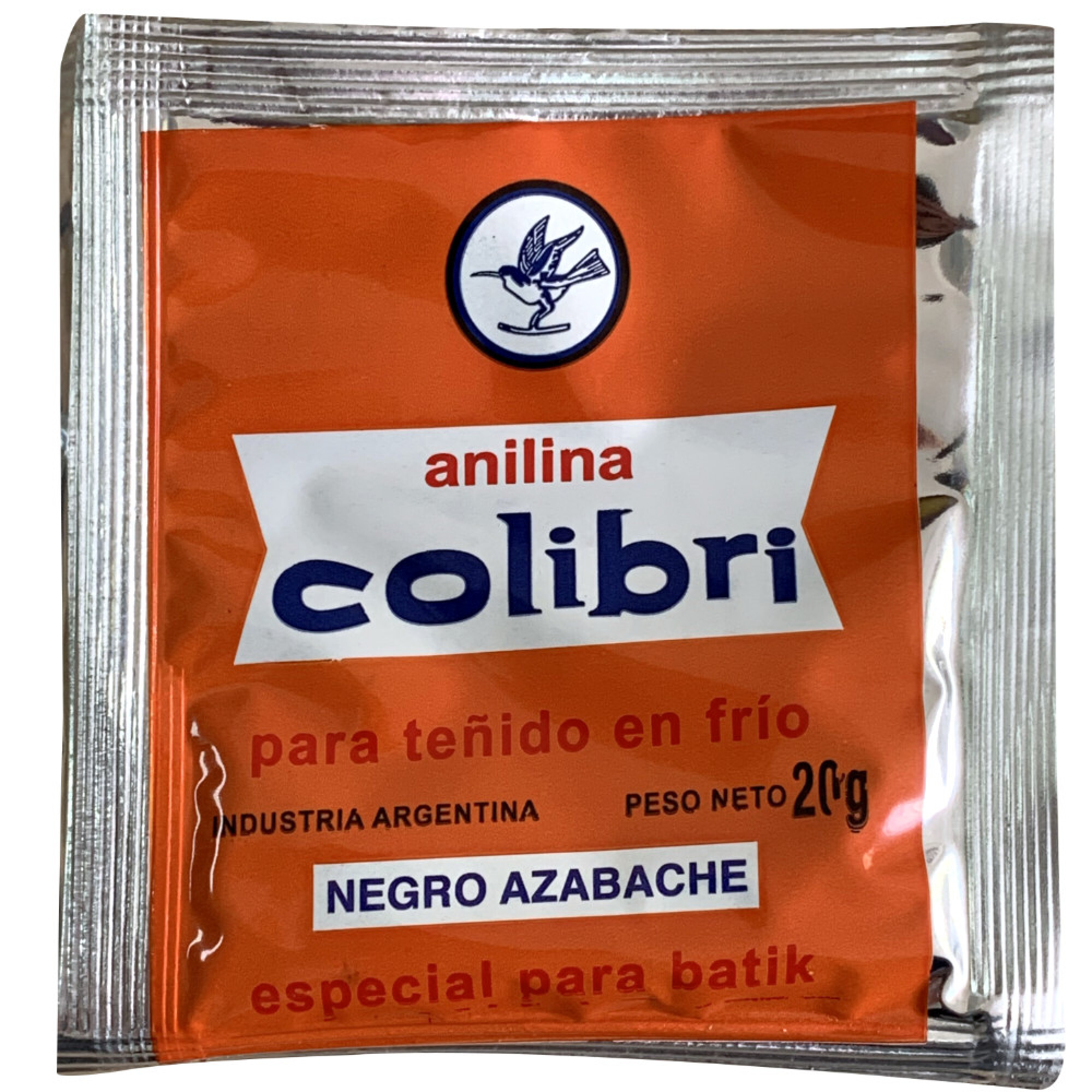 Anilina COLIBRI Negro Azabache - teñido en — Paysandú