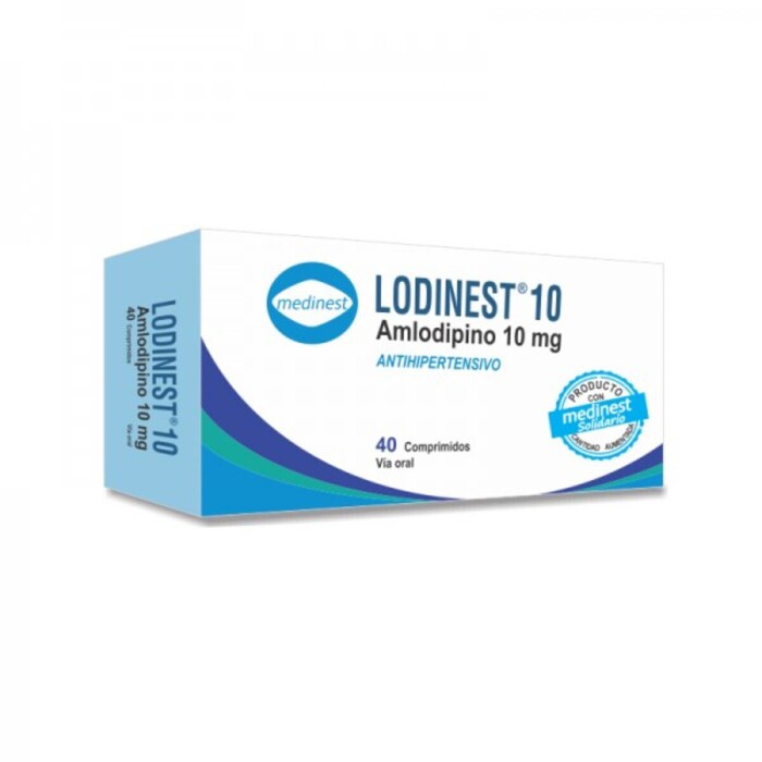 LODINEST 10 MG CJ X 40 COMP. única