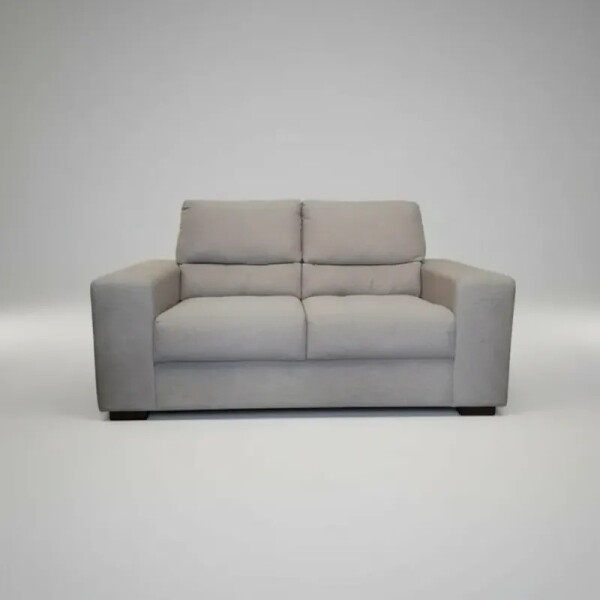 SOFA 2 CUERPOS - TELA GRIS CLARO SOFA 2 CUERPOS - TELA GRIS CLARO