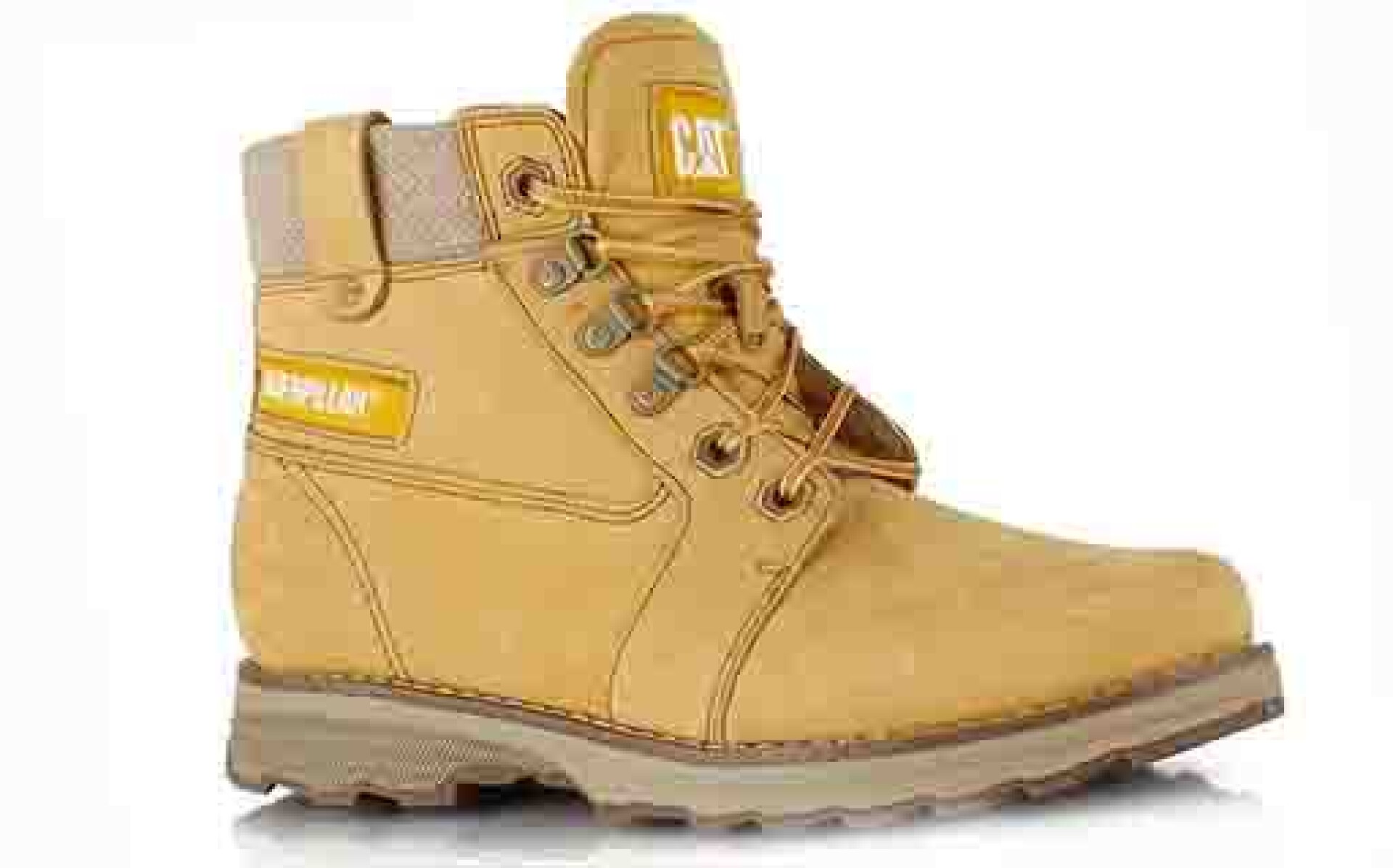Botas de Mujer Caterpillar Casual Charly - Amarillo 