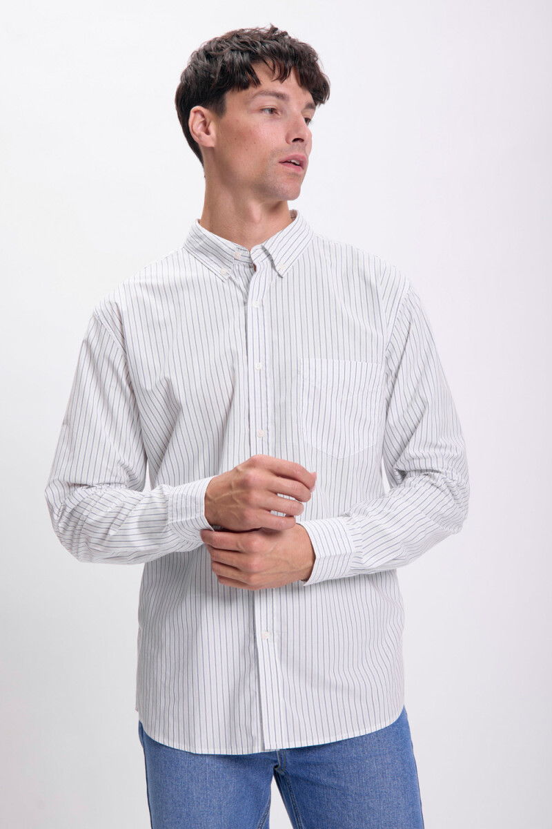 Camisa fantasía - Blanco 