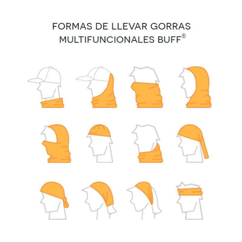 Bufanda Buff Switch Negro