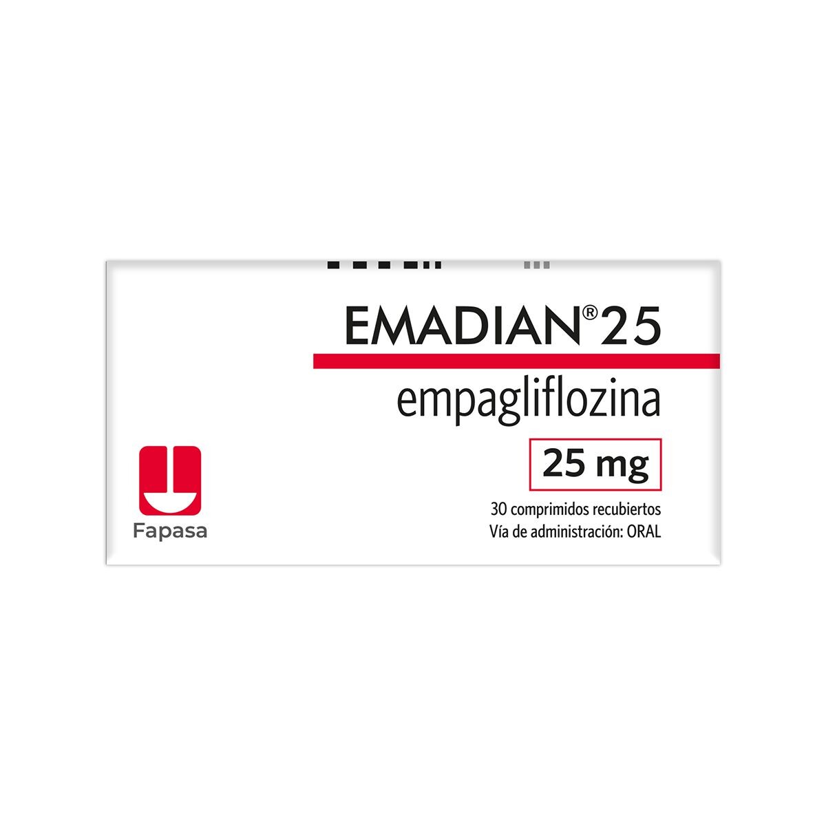 EMADIAN 25 MG. CJ X 30 COMP. 