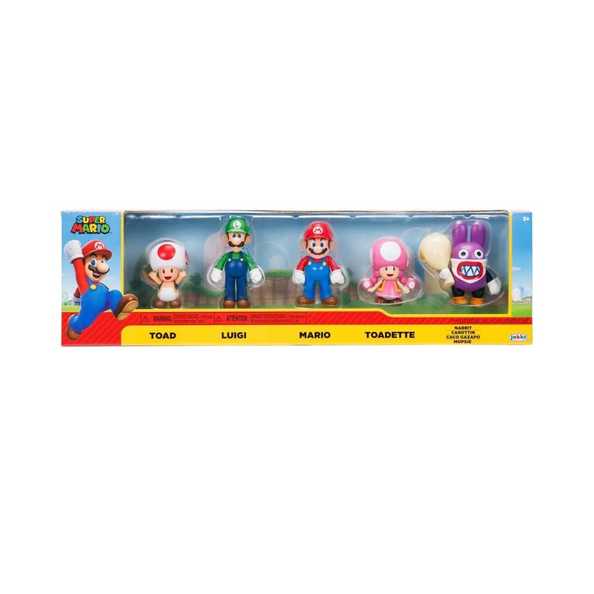 Set X5 Figuras Super Mario 