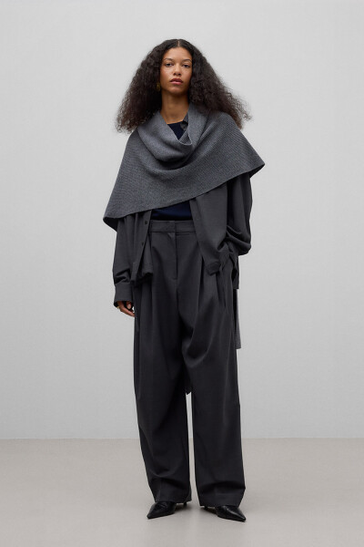PONCHO Gris
