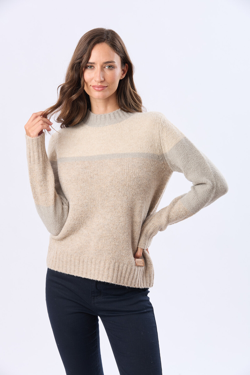 BUZO TEJIDO DE ABRIGO VERDE