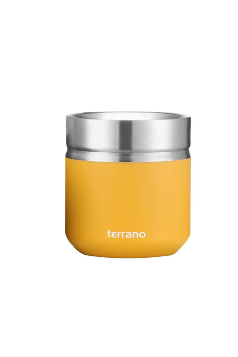MATE TERRANO ACERO FOLKIE AMARILLO INTENSO