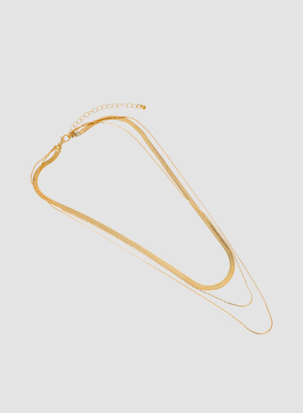 Collar azucena Oro fuerte