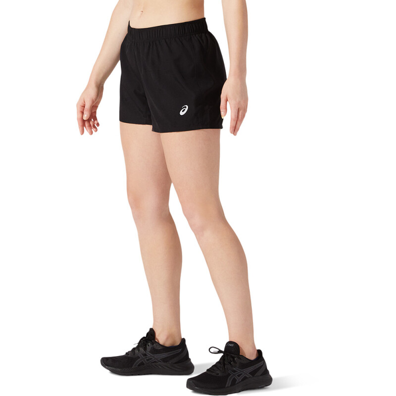 Silver 4In Short - Mujer Black
