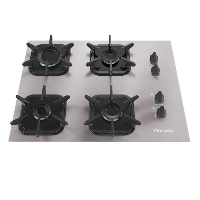 Anafe Con Alimentación A Gas Mueller Mcg4bk Color Aluminio Anafe Con Alimentación A Gas Mueller Mcg4bk Color Aluminio
