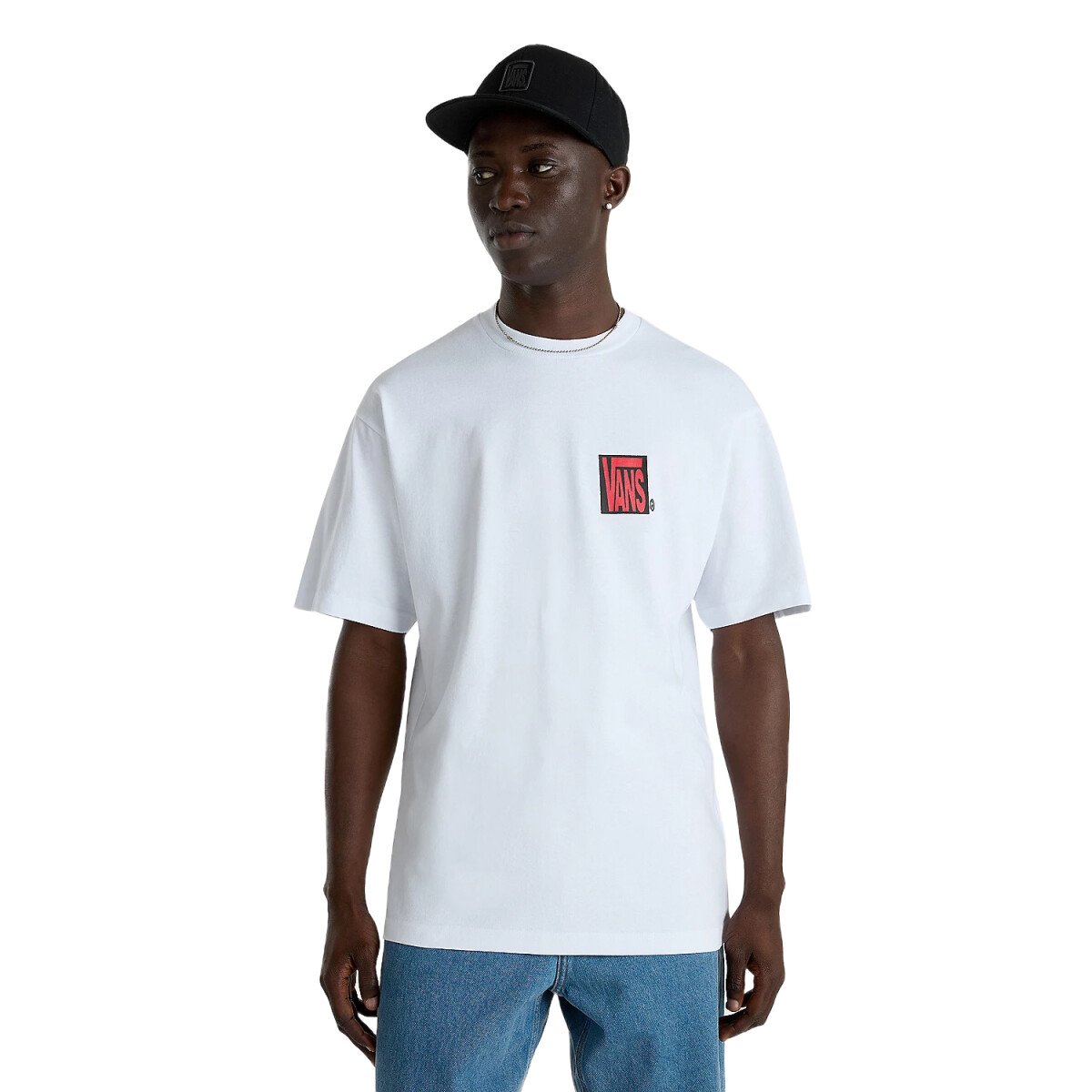 Remera Vans Skate Ave - Blanco 