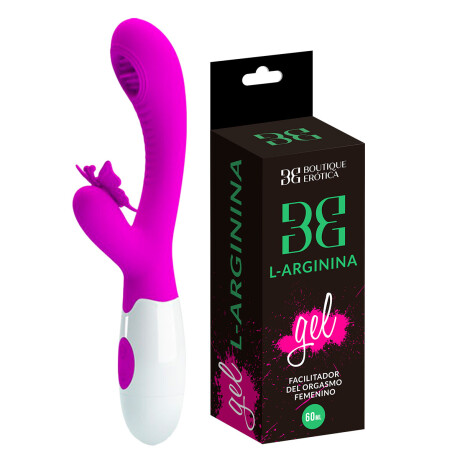 Doble Estimulador Vibrador Moth + Gel Femenino Doble Estimulador Vibrador Moth + Gel Femenino