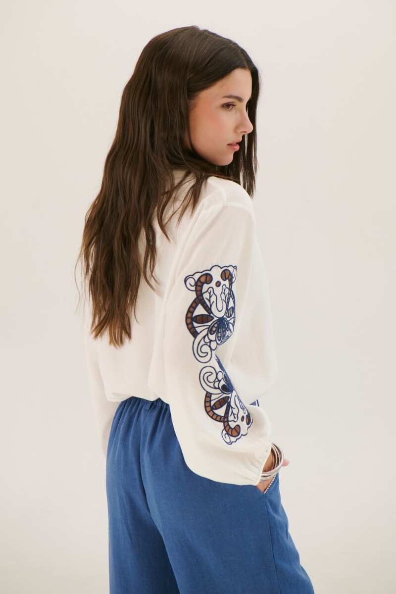 CAMISA ROMI AZUL