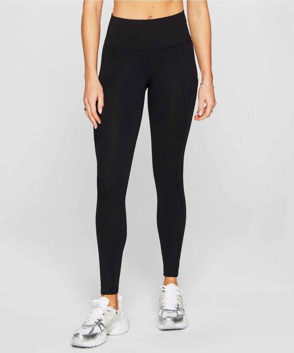Leggings On-The-Go PowerHold High-Waisted Mujer - Black 