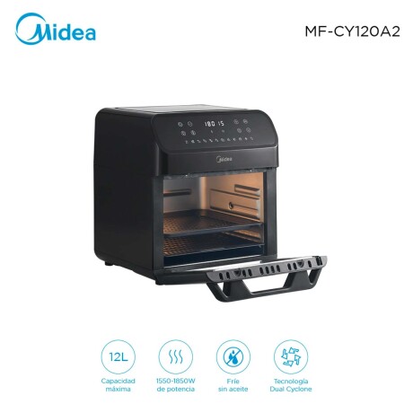 FREIDORA S/ACEITE MIDEA 12-LITROS NEGRO MF-CY120A2