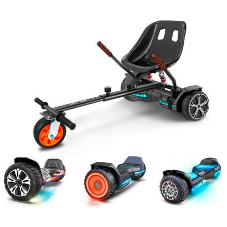 Asiento Silla P/hoverboard Pro Patineta Eléctrica Negro