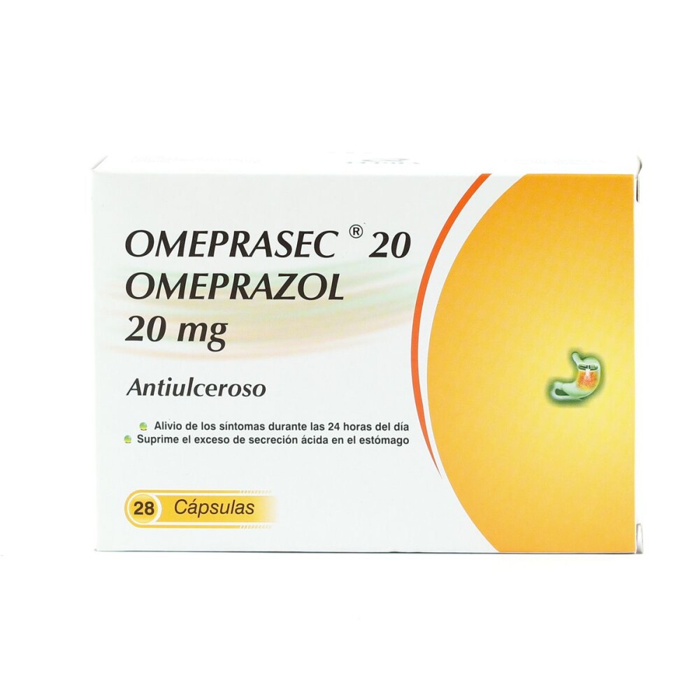 OMEPRASEC 20 CJ X 28 CÁPS. única