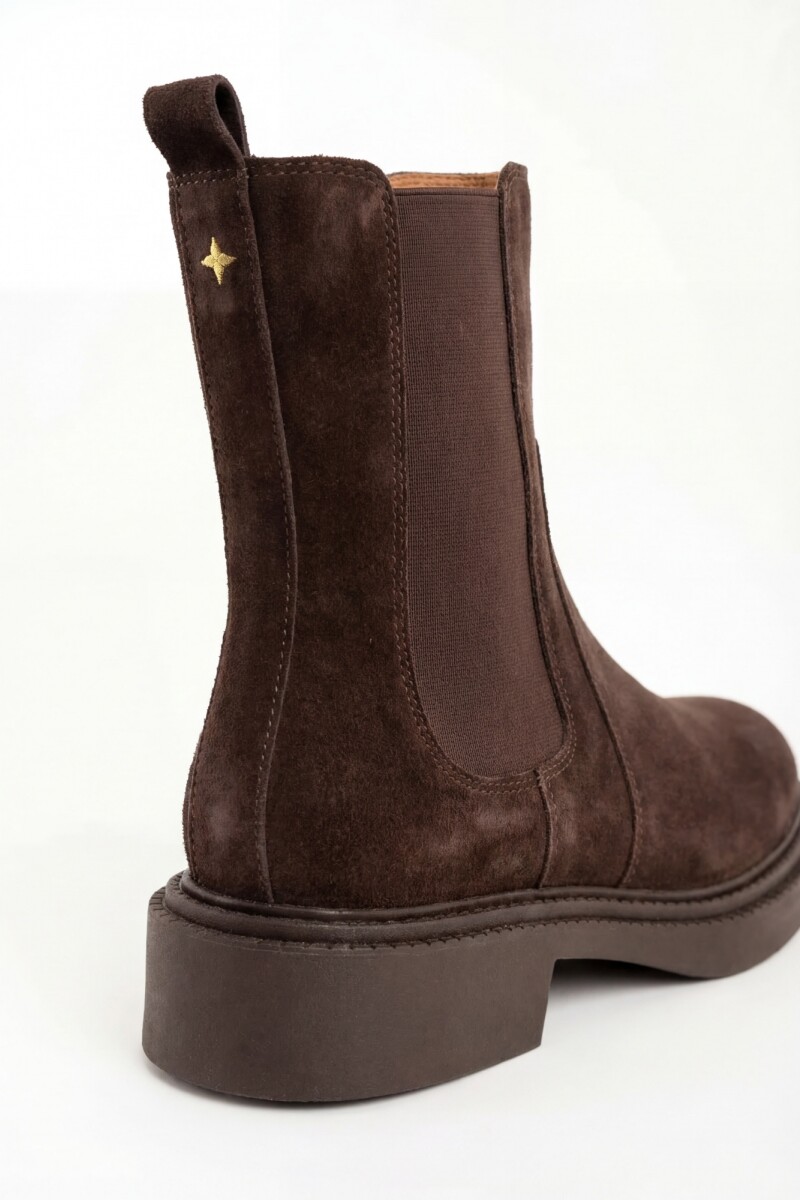 Bota Gamuza Chocolate