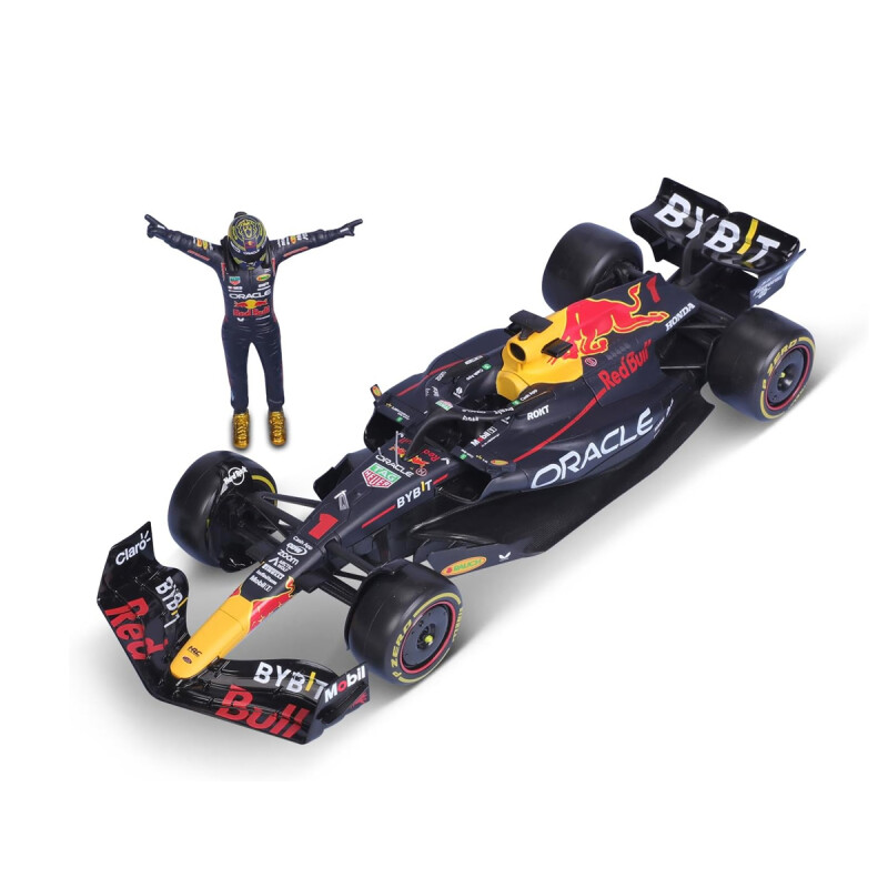 Auto de carreras Oracle Red Bull RB19 Bburago Max Verstappen