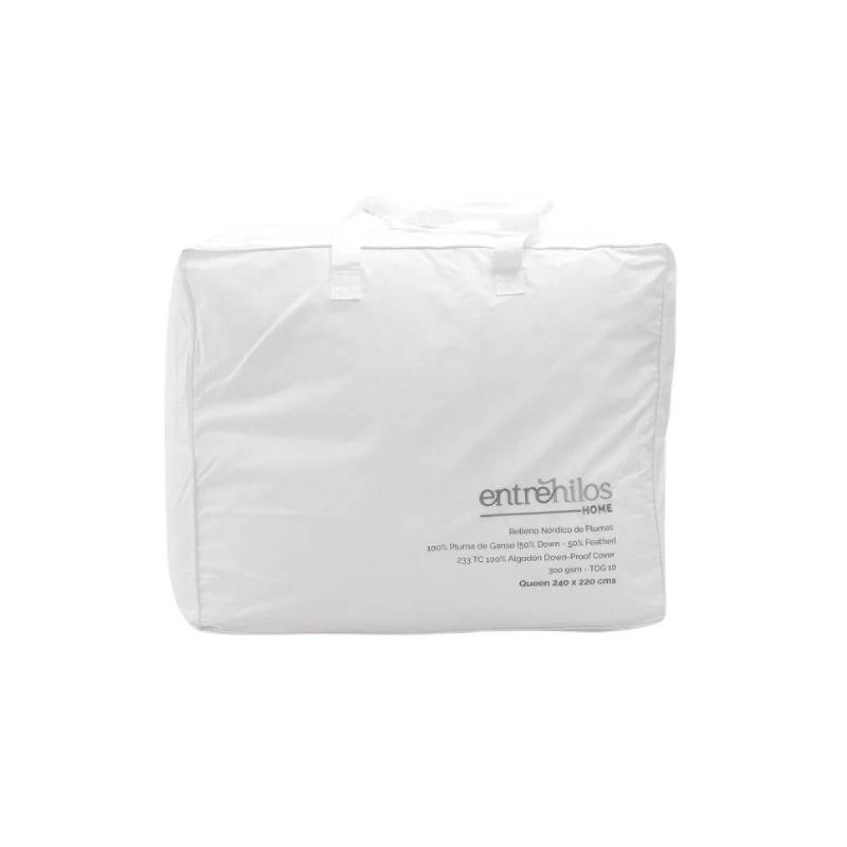 Relleno Nórdico King - 100% Pluma de Ganso Queen 