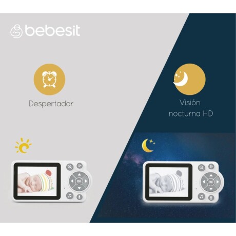 Monitor Baby Call Bebesit Smart Guard 2.0 Video con Camara Monitor Baby Call Bebesit Smart Guard 2.0 Video con Camara