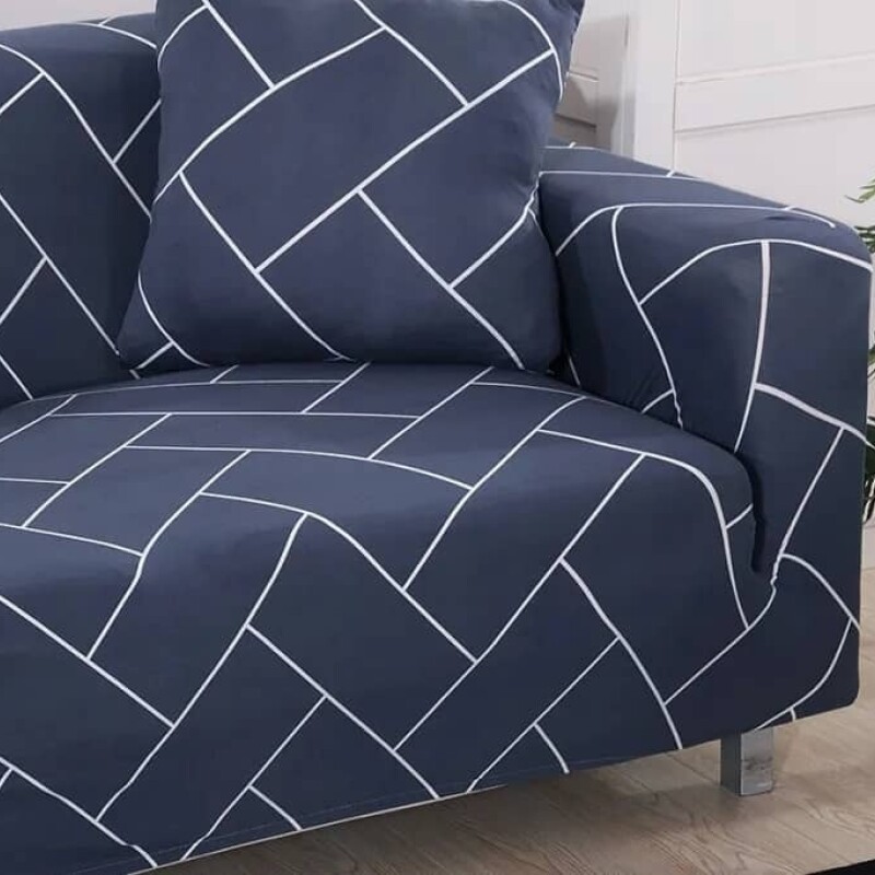 Funda Sillón 2 Cuerpo Estampada Ladrillos