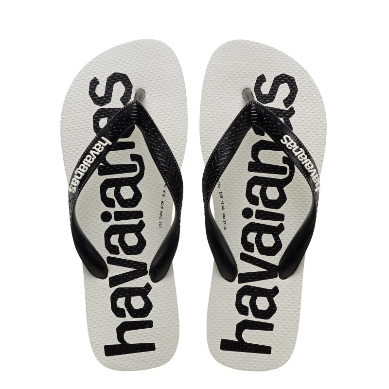 Sandalias de Hombre Havaianas TOP Logomania Blanco