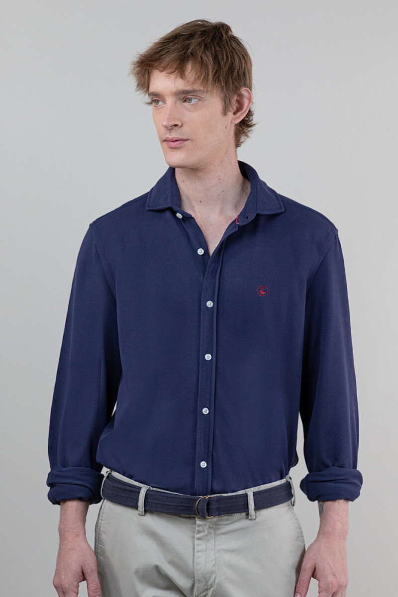 Camisa Punto Piqué El Ganso Marino