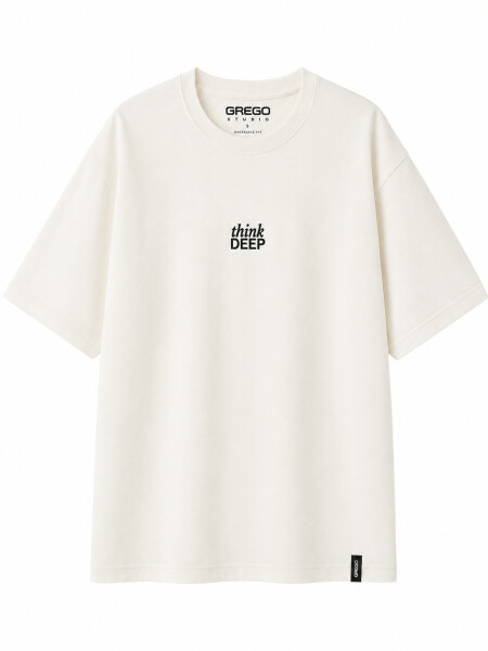 REMERA NEW DEN OFF WHITE