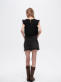 Falda Sumaya Gris Oscuro