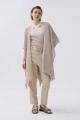 Ruana Candela Beige