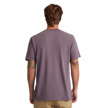 Remera Roark Label Pocket Lila