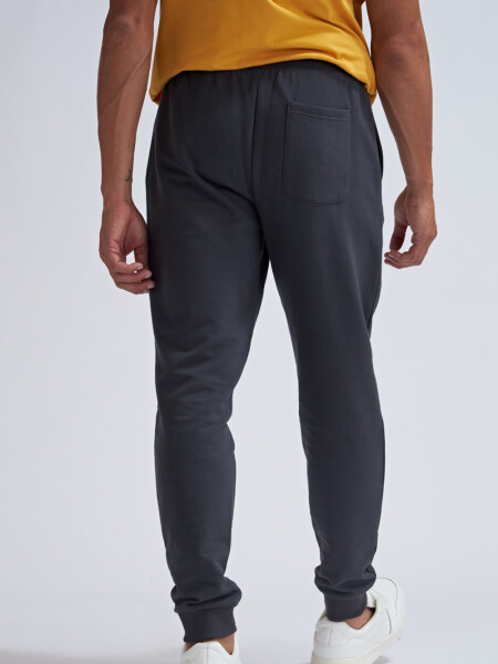 Pantalón deportivo Básico Gris Oscuro