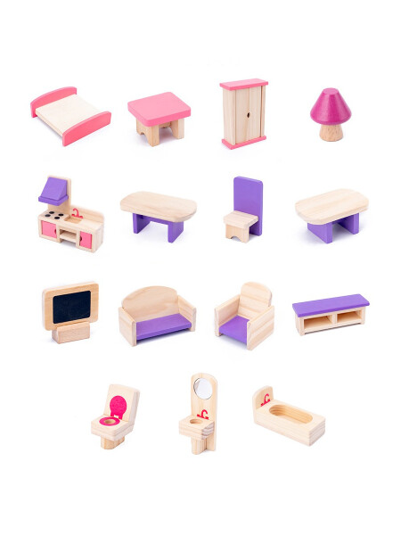 CASITA PINK DOLL HOUSE ROSADO